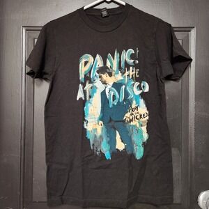 Panic at the Disco Shirt Small Black Pray for the Wicked Short Sleeve Band Tee